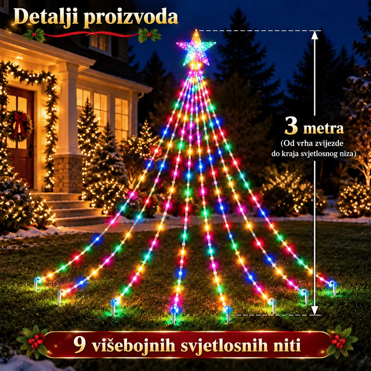 Svjetleće zvjezdice za blagdane, Starsy - Image 3