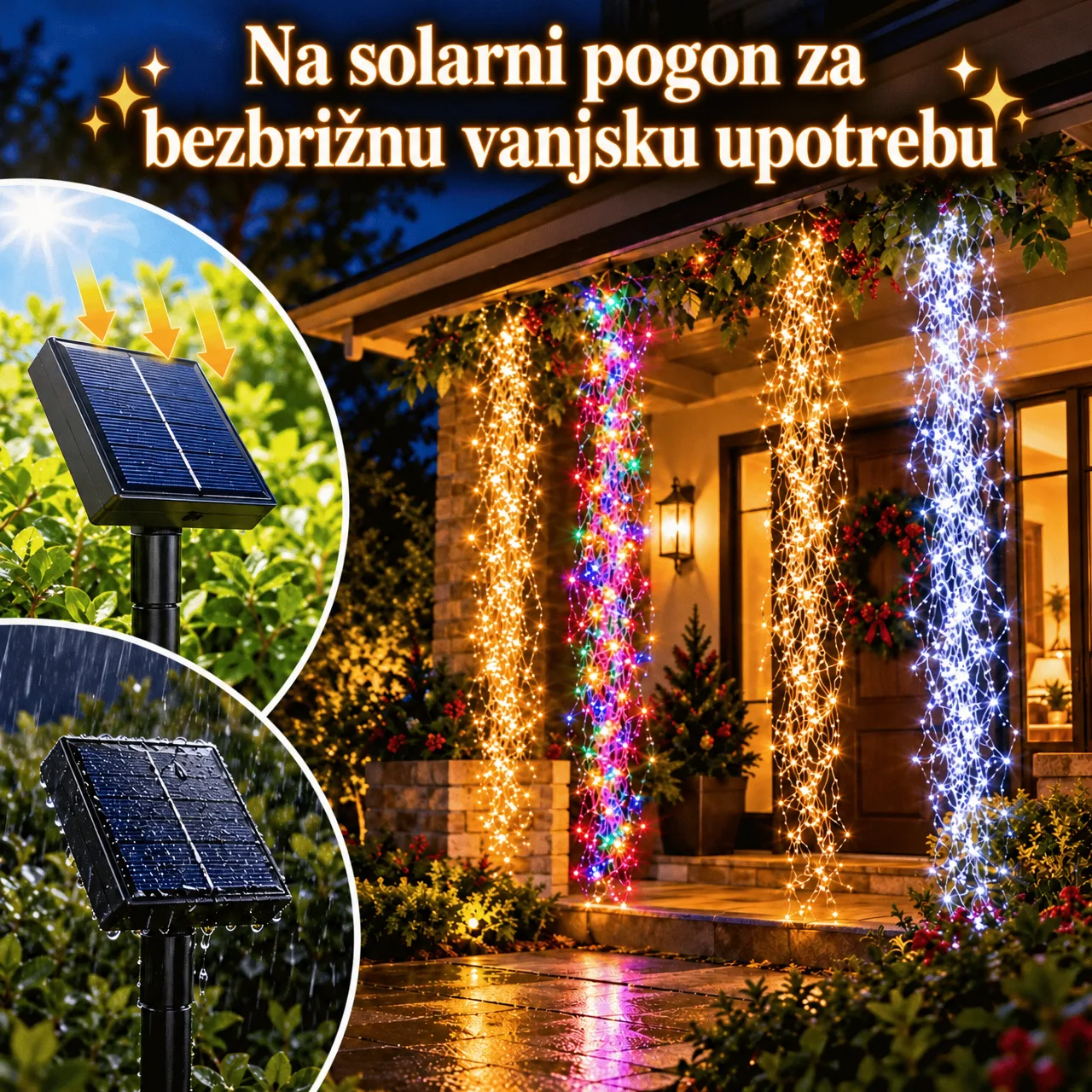 Solarno napajanje za bezbrižnu upotrebu na otvorenom