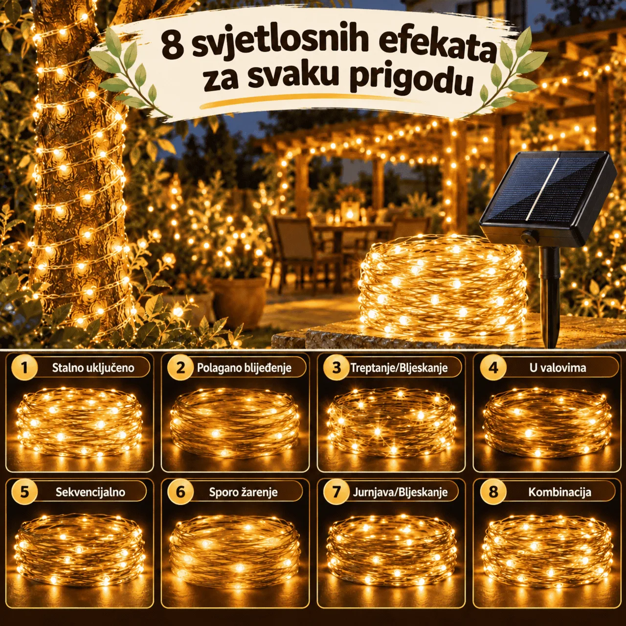 8 svjetlosnih efekata za svaku prigodu